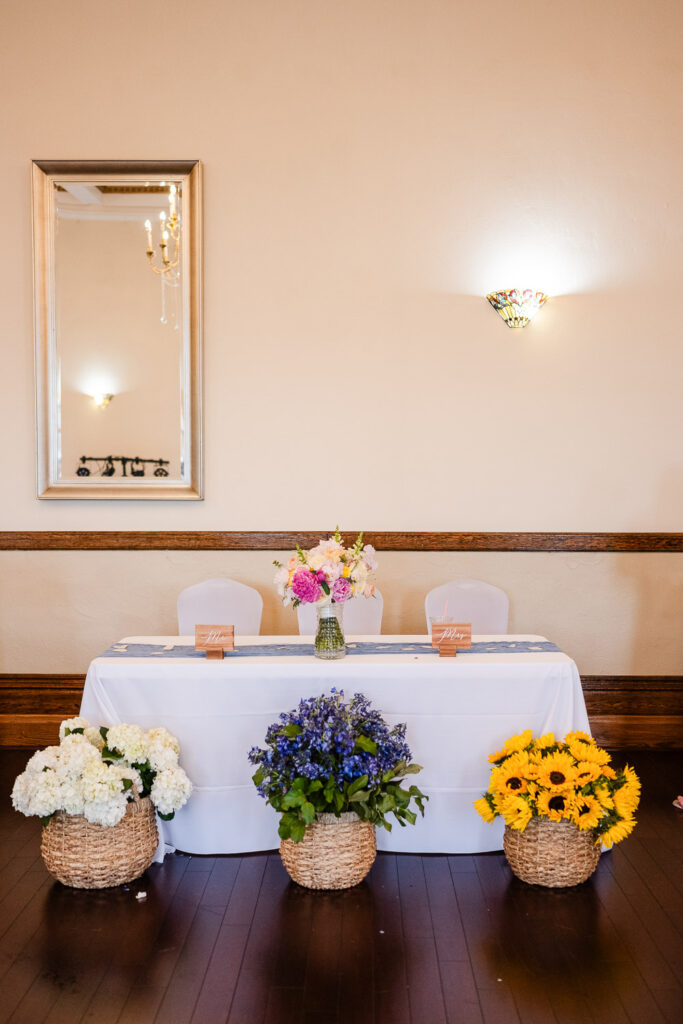 butler grand ballroom wedding