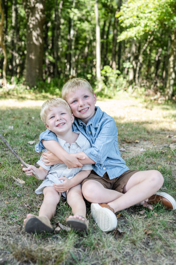Archer's Acres family portrait session