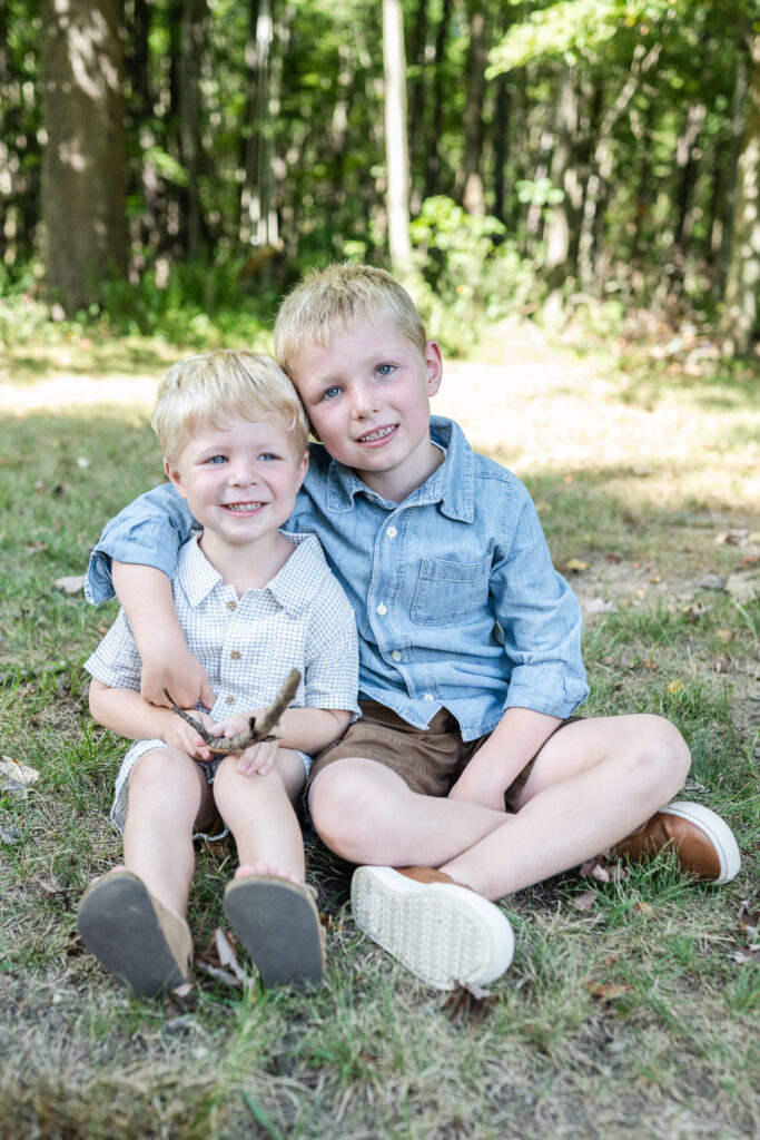 Archer's Acres family portrait session