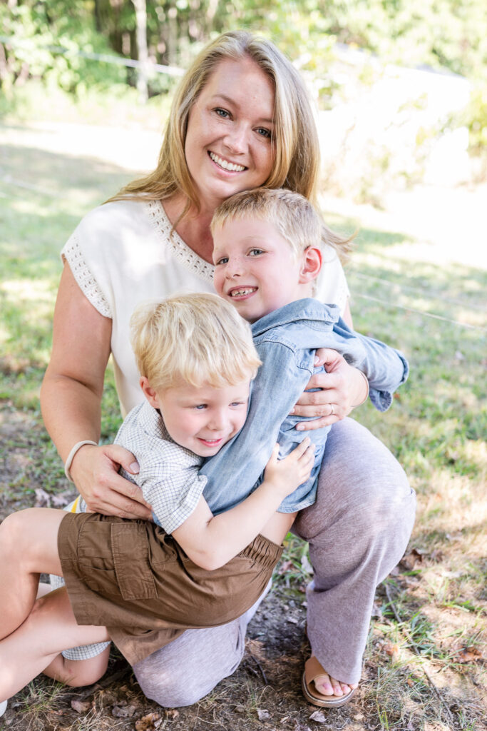 Archer's Acres family portrait session