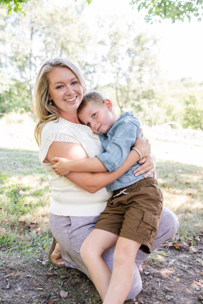 Archer's Acres family portrait session
