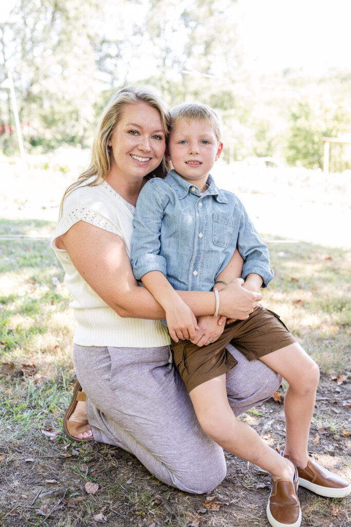 Archer's Acres family portrait session