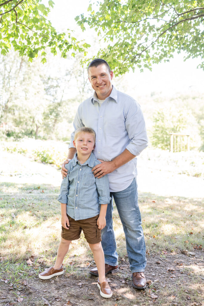 Archer's Acres family portrait session