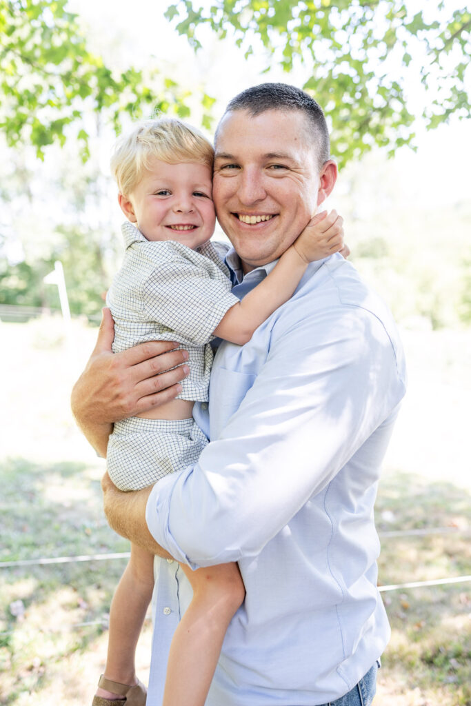 Archer's Acres family portrait session