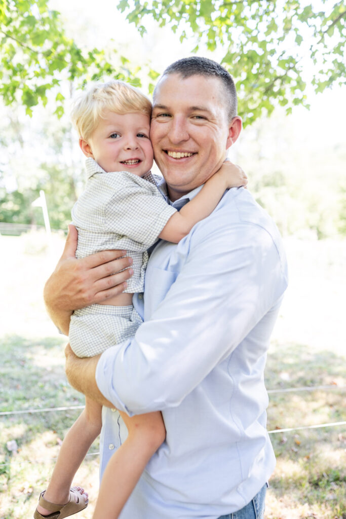Archer's Acres family portrait session