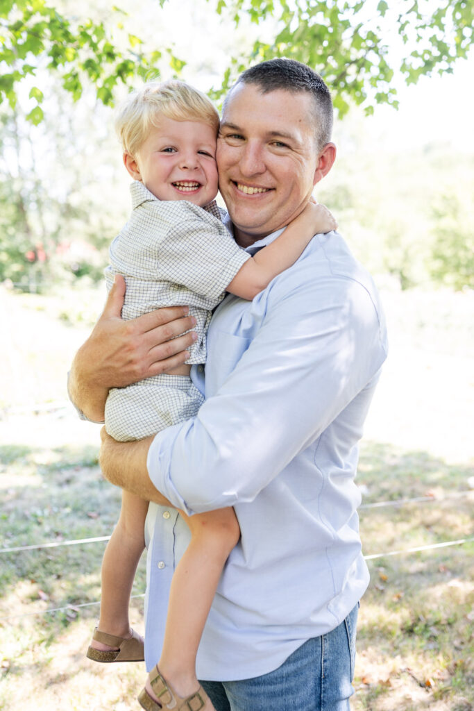 Archer's Acres family portrait session