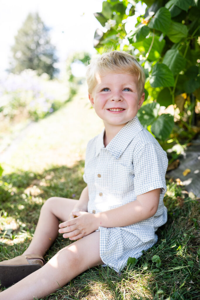 Archer's Acres family portrait session