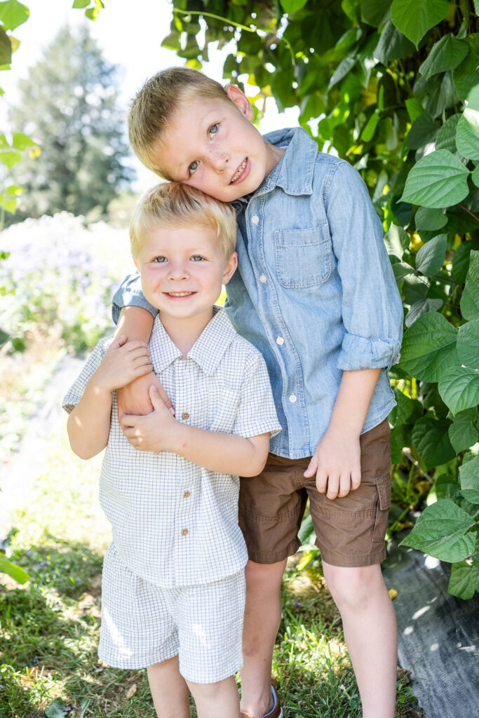 Archer's Acres family portrait session