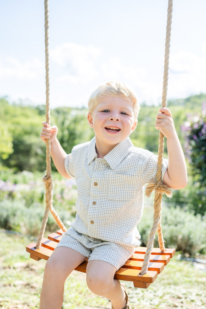 Archer's Acres family portrait session