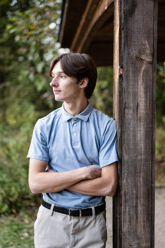 North Hills senior portraits