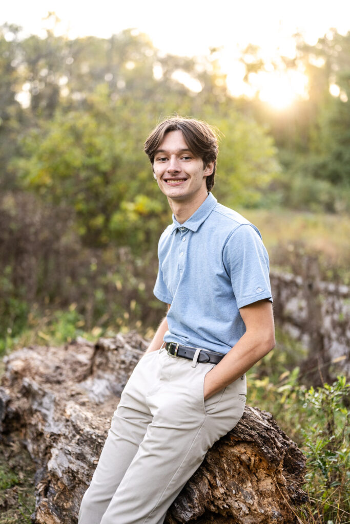 North Hills senior portraits