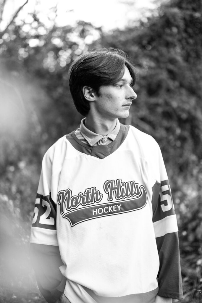North Hills senior portraits