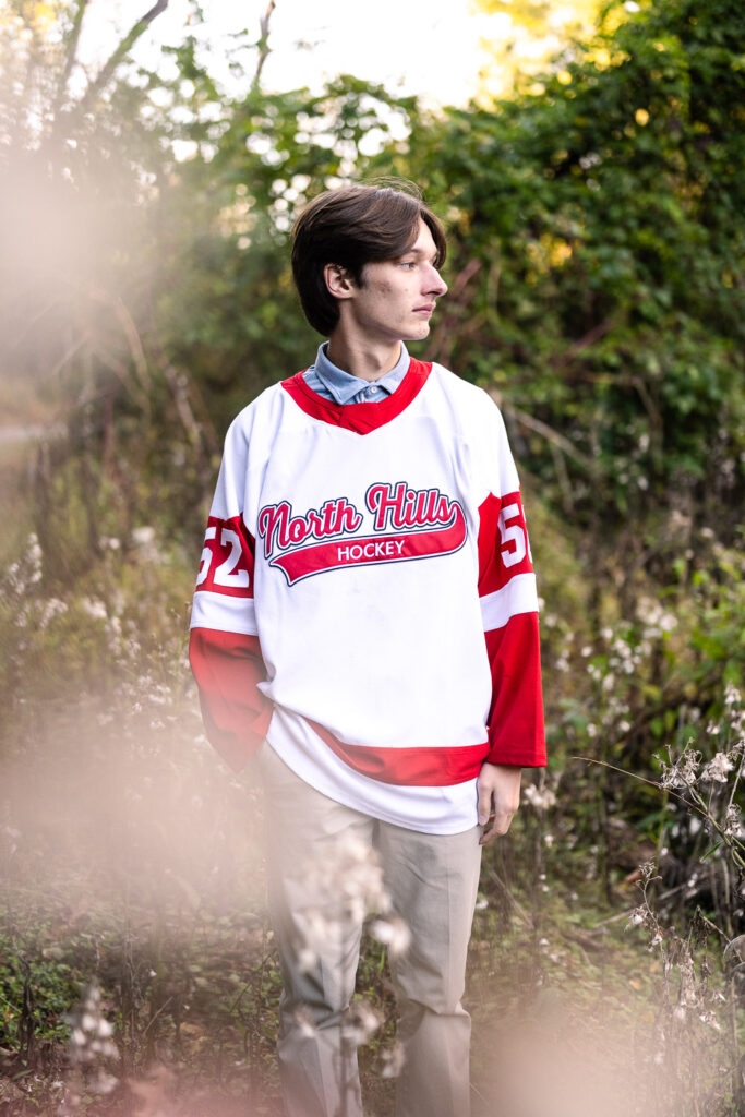 North Hills senior portraits