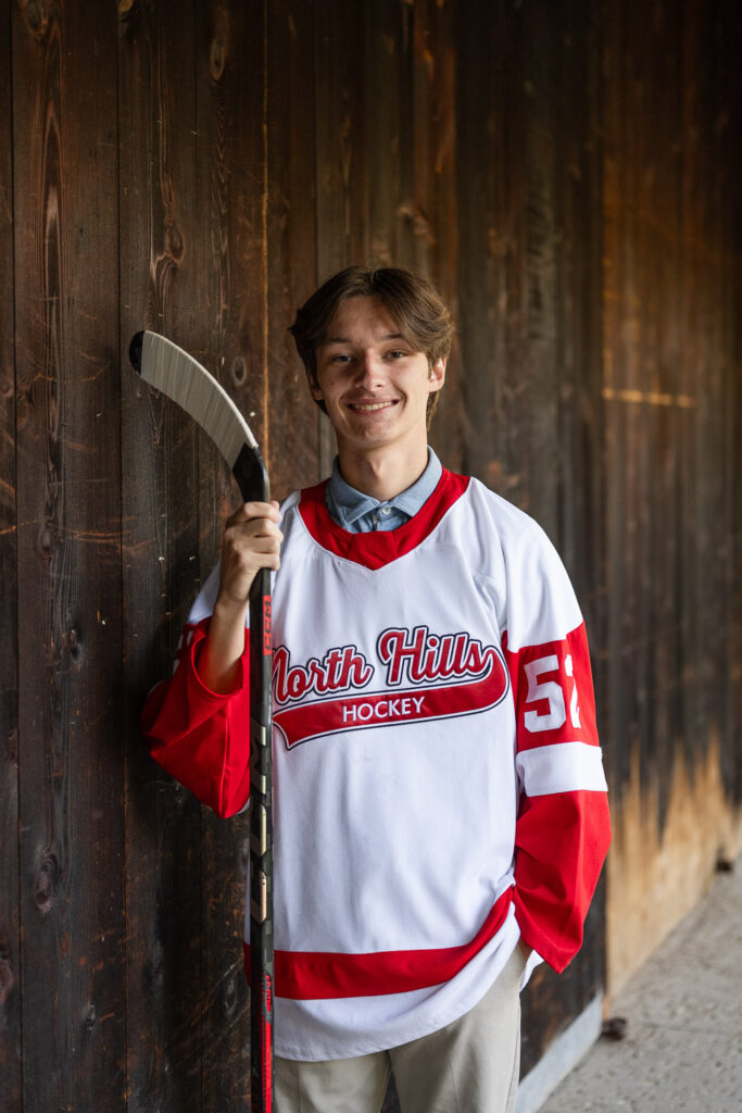 North Hills senior portraits