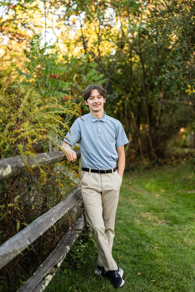 North Hills senior portraits