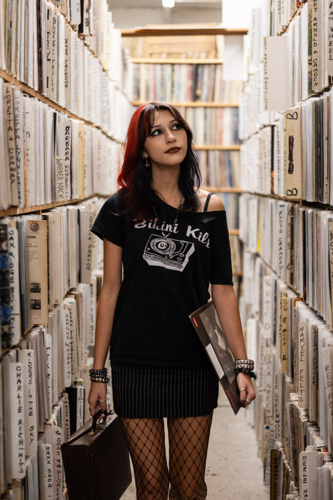 Jerry's records senior session