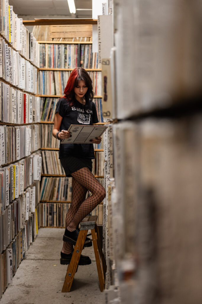 Jerry's records senior session