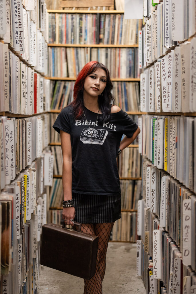 Jerry's records senior session