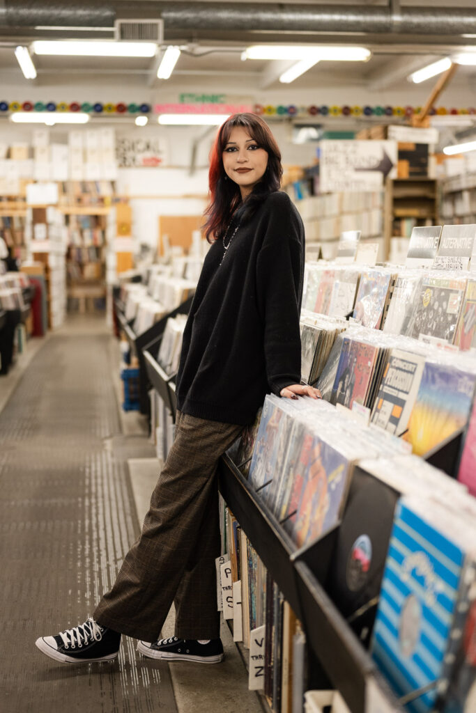 Jerry's records senior session