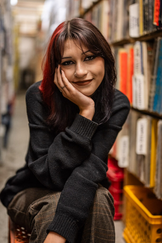 Jerry's records senior session