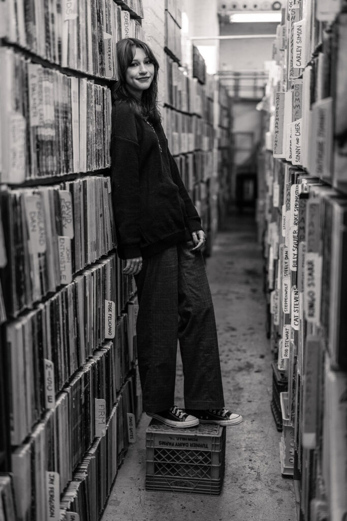 Jerry's records senior session