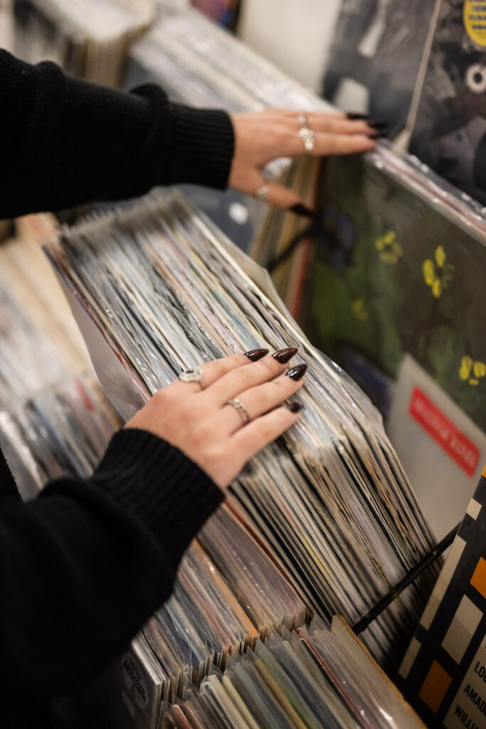 Jerry's records senior session