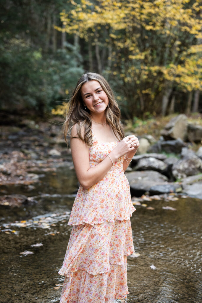 clear creek state park senior portraits