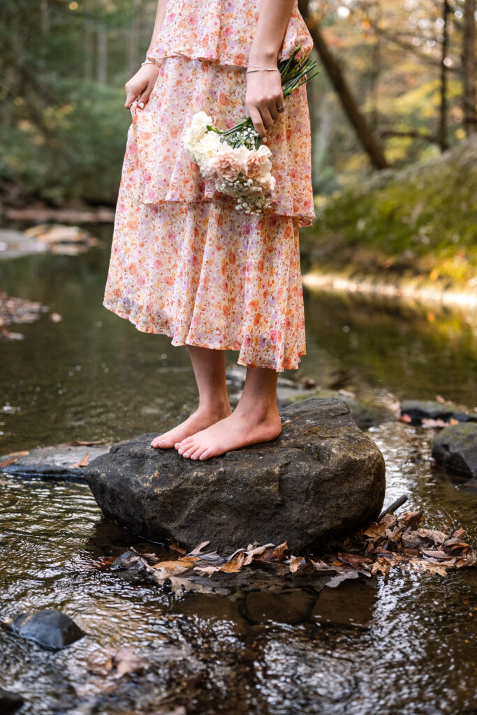 clear creek state park senior portraits