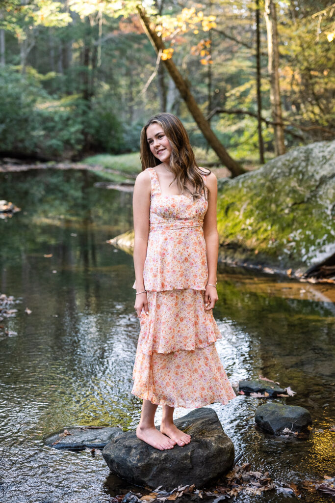 clear creek state park senior portraits