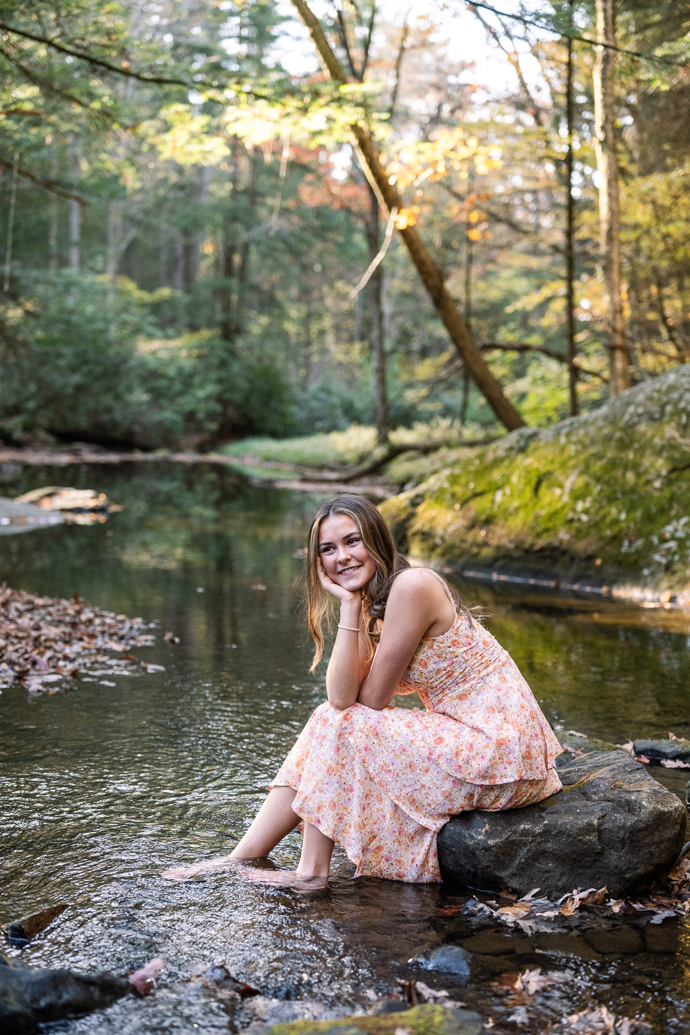 clear creek state park senior portraits