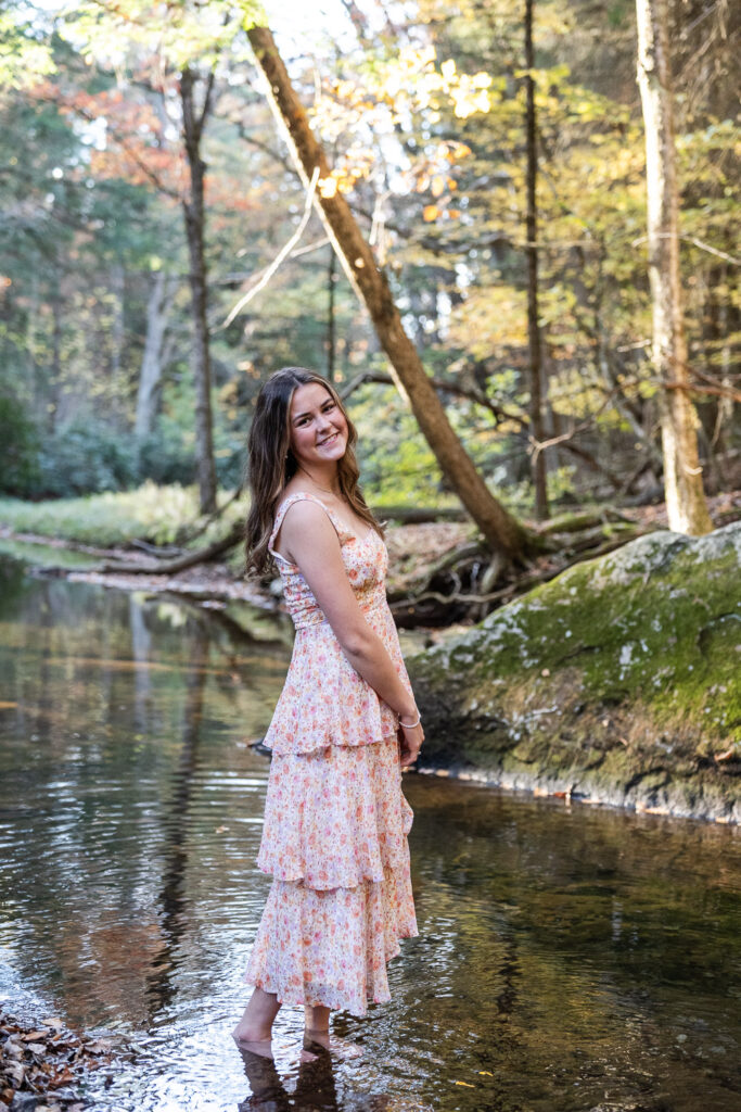 clear creek state park senior portraits