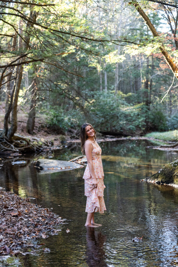 clear creek state park senior portraits