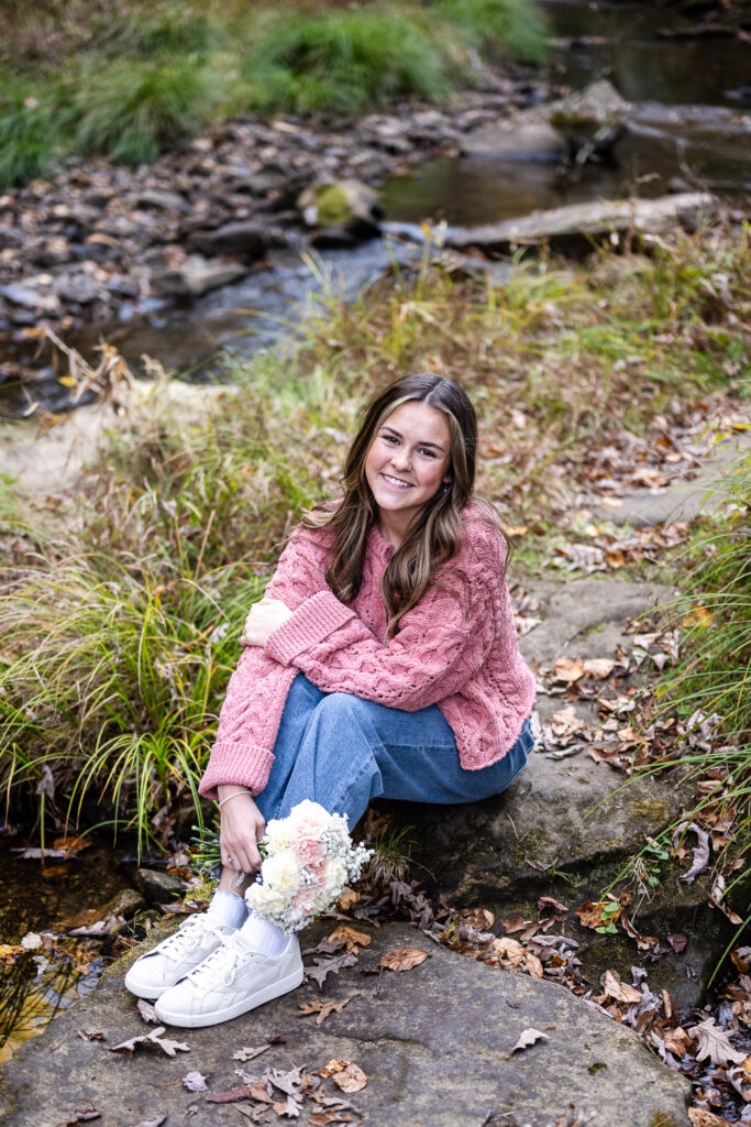 clear creek state park senior portraits