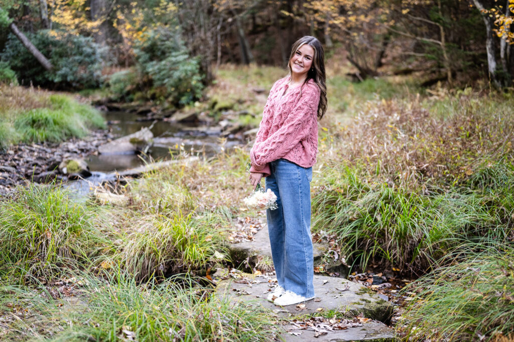 clear creek state park senior portraits