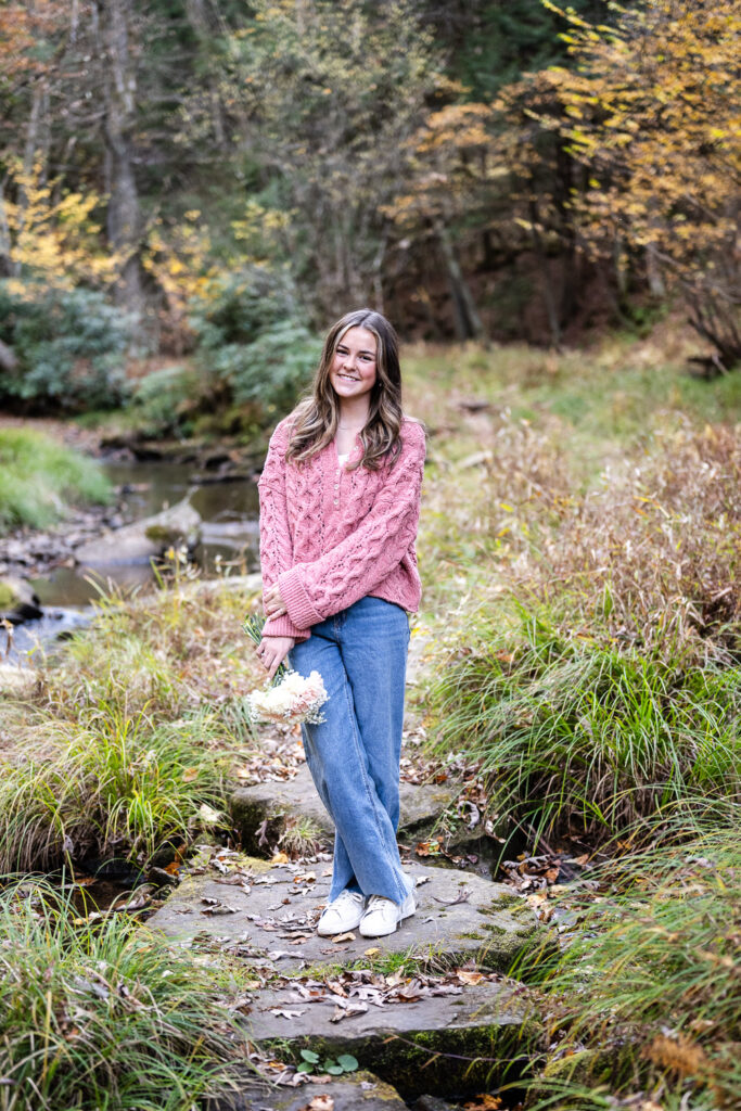 clear creek state park senior portraits