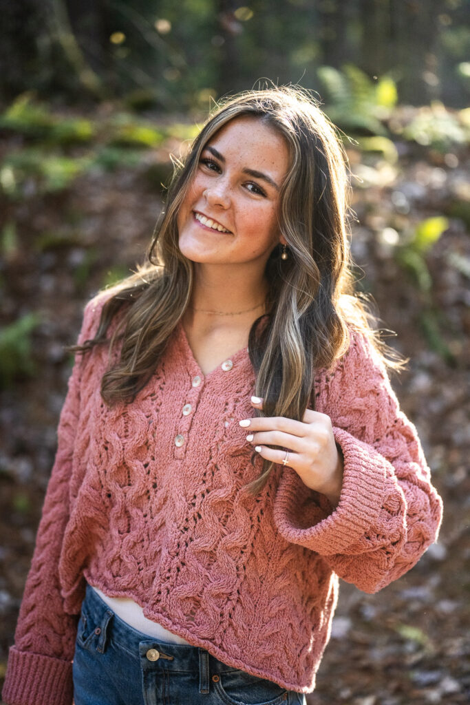 clear creek state park senior portraits