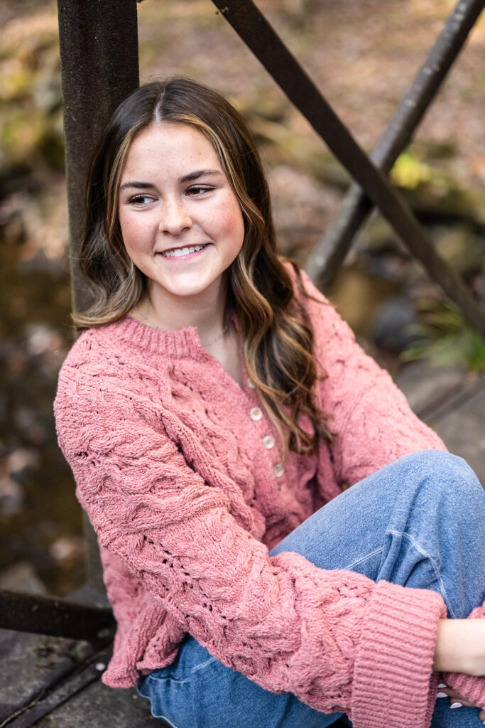 clear creek state park senior portraits